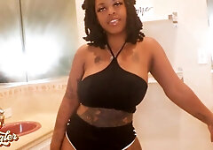 Large Butt Spoiled Princess Makes a Mess on Sly's Penis