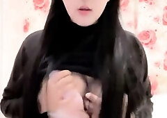 Cute Asian Chubby Teen Wild Dildo Masturbation