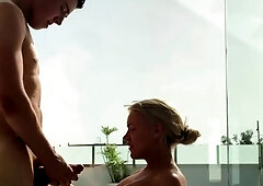 hot amateur milf giving blowjob and getting fucked