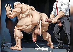 Young Fellow Granddad Donk Boink Jizz