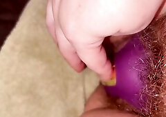 See my very shaggy twat squirt over and over and over once more. This episode is POV close up snatch style.