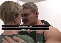 Gay face fuck, big cock blowjobs, in english