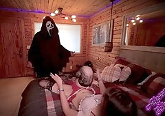 Raw anal sex with a natural tgirl