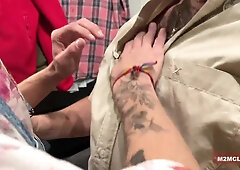 Fur covered Dad Barebacking His Paramour