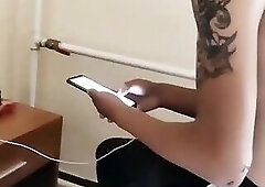 Asian dudes are wanking off next to each other