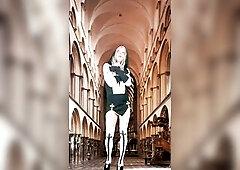 French TS Camelia between religious thoughts and sin