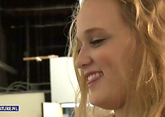 Tall Sexy Girl Mia Vallis has lesbian sex with tiny STEPMOM Maya Divine