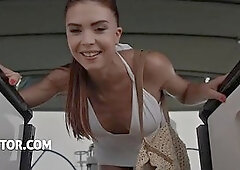 Candee Licious, Lia Lin Leya Desantis Outdoor Lesbian Foursome