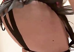 Bulky mother i'd like to fuck cosplaying as mastix spanks then unties mans biggest pecker for a ride