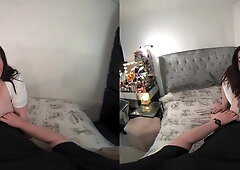 Fatty darkhair mature delivers passionate bbw blowjob