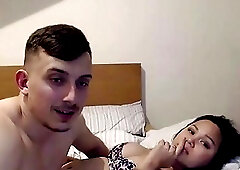 Curvy Isabelle gets her dick gobbled on