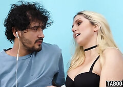 mommy encourages stepson to exercise more