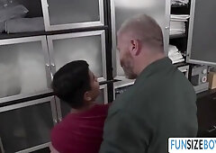 Twink teen 18+ Milo Analed By Hugeplumber In The Basement - Cain Marko