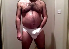 Amateur Daddy Bear Strips7777