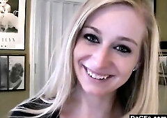 Stacie is an incredibly hot girl next door. This busty blonde has a horny boyfriend that loves to make sextapes. You cannot really blame him since he 