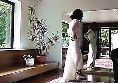 tranny juicy flogging pampering outdoor nylon nylons