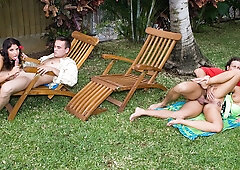 Liliane Tiger and Melanie Feel a Dick up Their Ass after a Blowjob - Private Porn Sex Videos