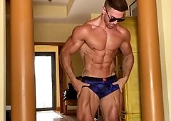 Gay muscle, small cock muscle, small gay