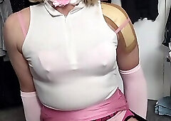 Riding my bbc dildo part 1