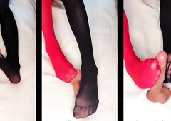 Mix of Foot Fetish clips from Amateur Trampling