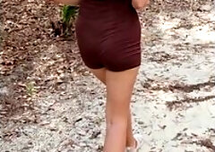 Getting Fucked During A Walk In The Forest