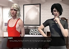 Femdom, anal creampie