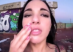 CL Claudia Bavel Nick Moreno Street Fuck In Resort Abadonean