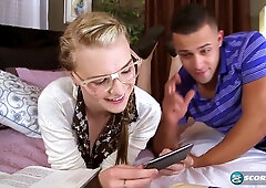 Tight Lil Nerd With Cassidy Ryan