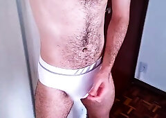 In My White Socks and White Lingerie Full salute