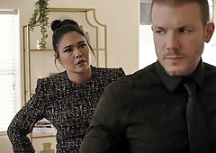 Awesome dick-riding session with an Asian chick Dana Vespoli