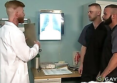 Gay doctor fucking and rimming asses