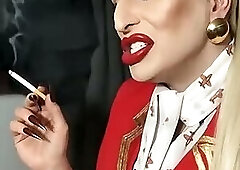 Smoking blowjob
