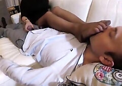 Full training for a feet licking cukold