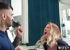 WIFEY Tiny Hotwife Devours Huge BBC