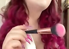 Sexy tgirl feminization and cumming