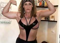 Breaking my booty with my dildos