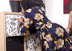 He wants to fuck his wifey in hijab