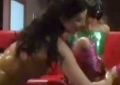 Hustler's lesbian action