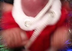 Merry Christmas from Santa! Milking and spunking for you