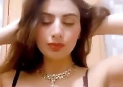 Close up cock jerking solo