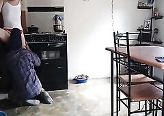 Fortunate old maid gets sexually excited stepmom willing to bang and get cum