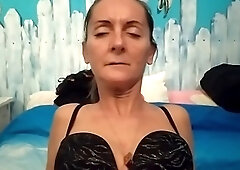 Malika - my sexy wife makes me happy, watch me cum on her tight furry pussy