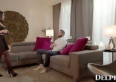Voluptuous brunette Gabriella Paltrova surrenders to intense passion from behind