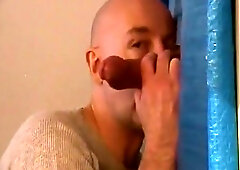 gloryhole cocksuck..fan from xtube visits gloryhole