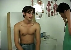 Very muscular young gay men having sex After applying it, he