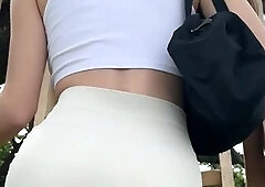 DIANA WHALES AND HER WET BUTT!