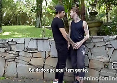 Horny Tattooed Ginger Bottom