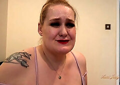 Busty Aunt Judy Caught Me Sneaking into Her Room for Steamy POV Sex