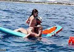 Rossa Vaxx Caught Banging in the Sea and We Record Her
