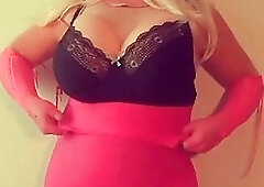 Dolly the pink bimbo doll